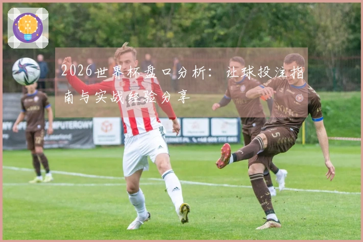 2026世界杯盘口分析：让球投注指南与实战经验分享